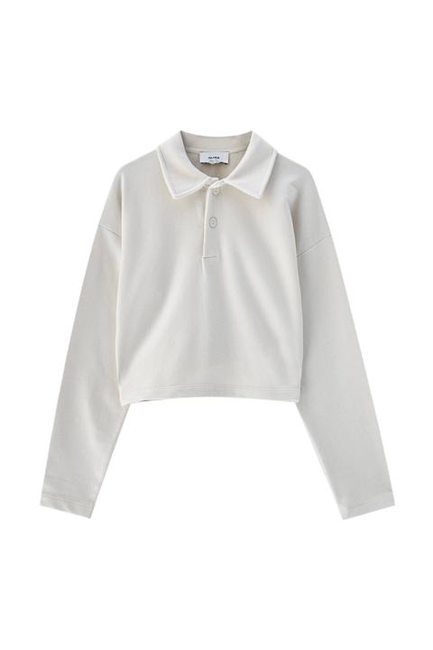 Sudadera Cuello Polo