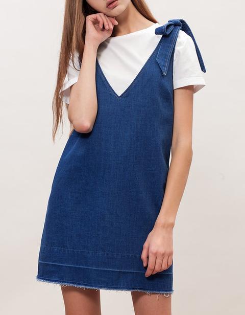 Vestido Denim Lazo