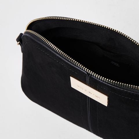 Black Kettle Zip Cross Body Bag