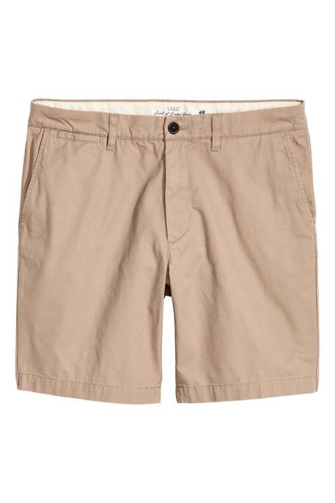 H & M - Shorts Modello Chinos - Beige