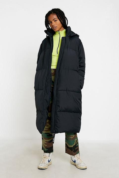 Iets Frans. Maxi Puffer Coat - Black M At Urban Outfitters from Urban ...