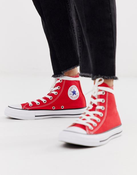 converse chuck taylor all star rouge