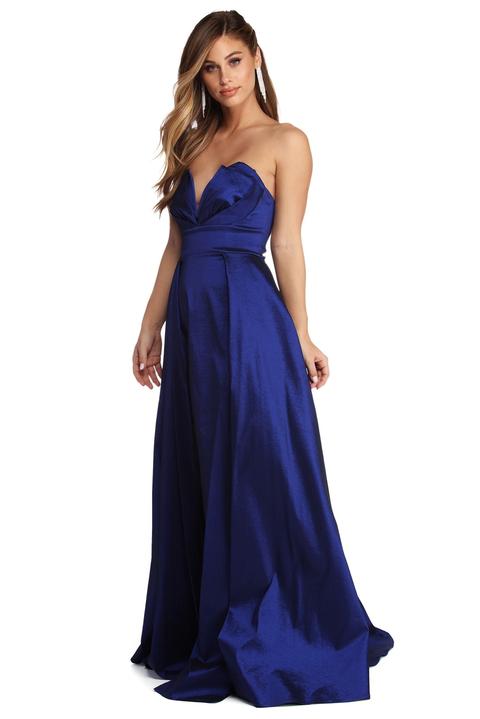 windsor electric blue dress