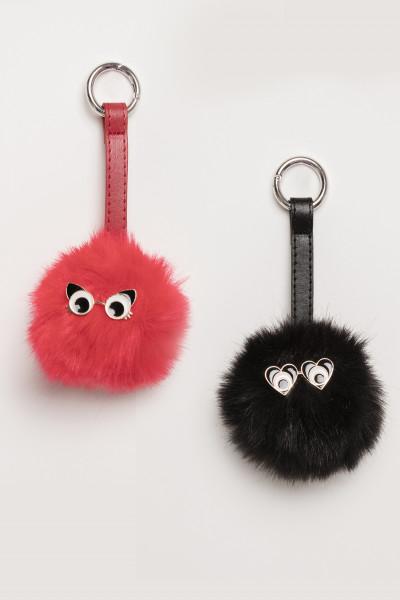 Fluffy Keychain