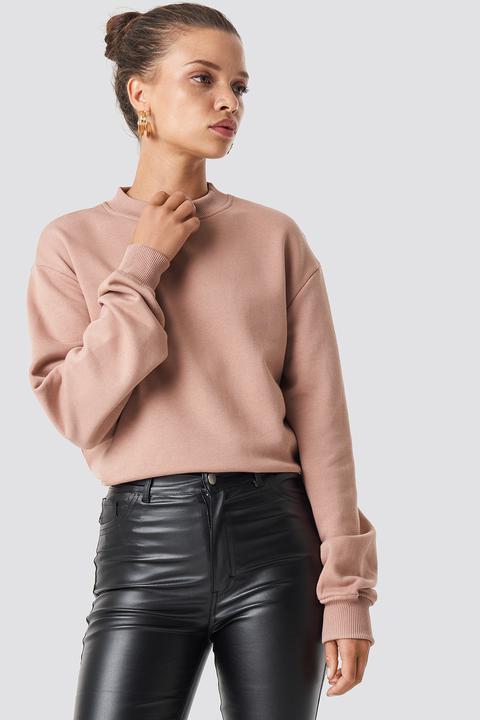 Na-kd Basic Basic Sweater - Pink