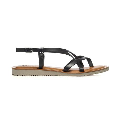 Sandali Flat P Essential Nero