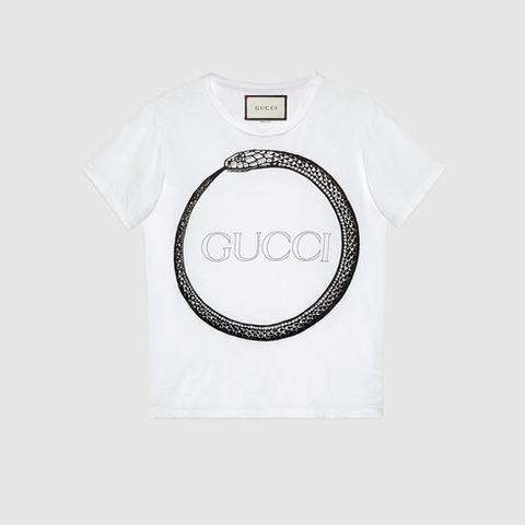 Gucci Ouroboros Print T-shirt