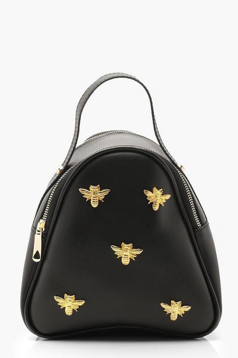 Metal Bee Mini Rucksack