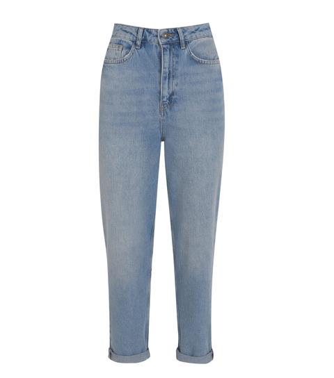 Blue Vintage Wash Tori Mom Jeans New Look