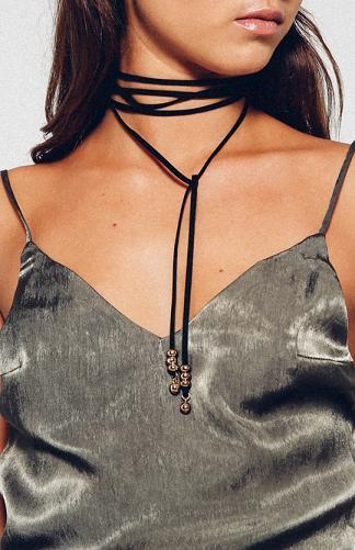 Divine Intervention Necklace - Black