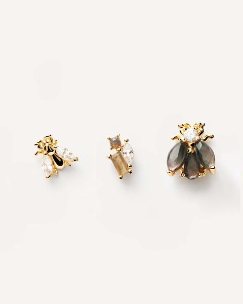 La Bamba Gold Earrings Set