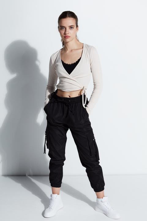 Cargo With Pockets At Side