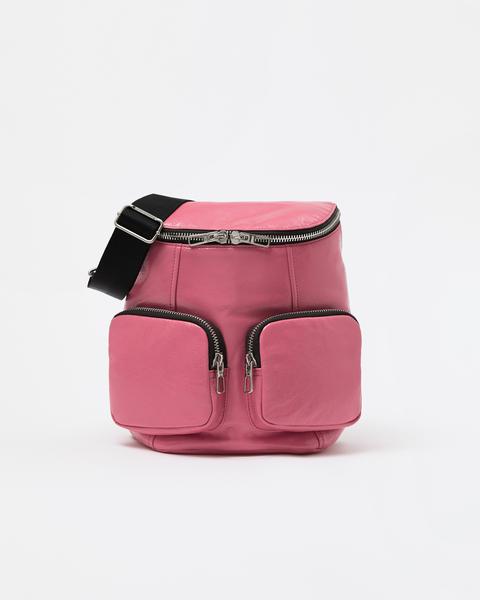 Bolso Bandolera L Piel Rosa