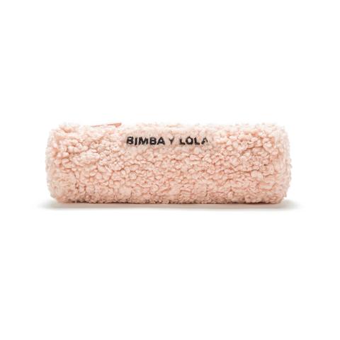 Estuche Curly Fur Rosa