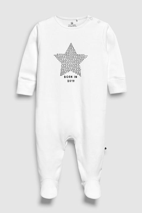 next born in 2019 sleepsuit