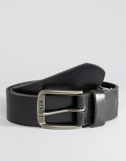 Levi's Classic Leather Belt Black - Black