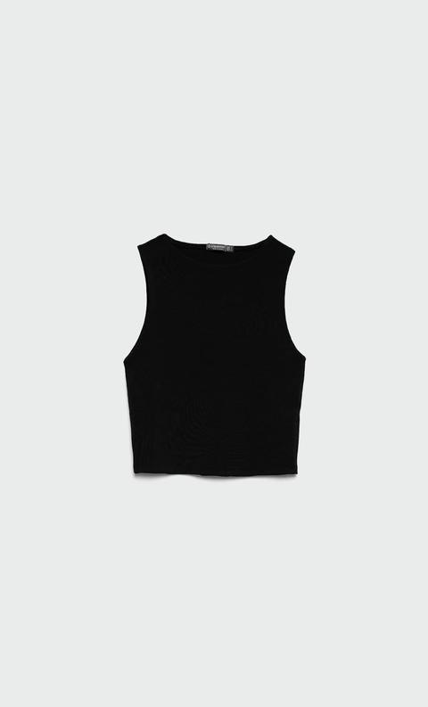Camiseta Sin Mangas Algodón