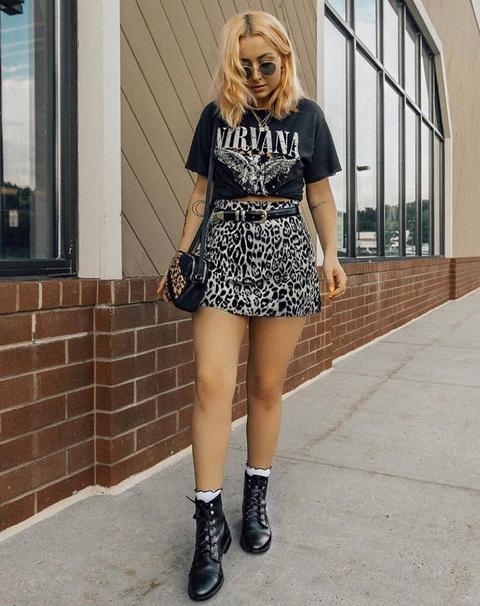 Leopard top skirt toronto