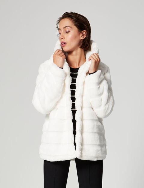 Manteau Imitation Fourrure