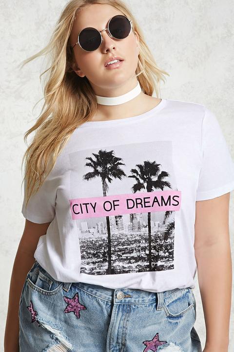 Plus Size City Of Dreams Tee