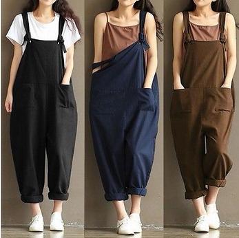 Salopette Ryana Con Pantalone Largo