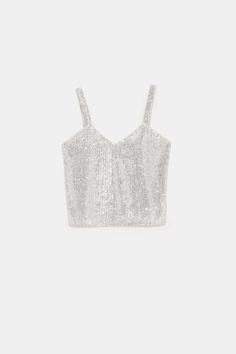 T-shirt Paillettes