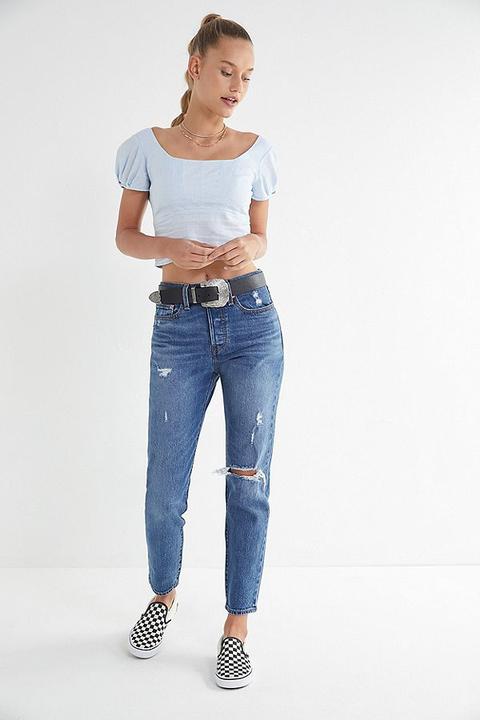 levis wedgie high rise jean