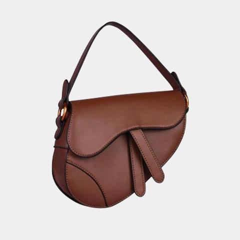 Saddle Flap Limited Bag Brown