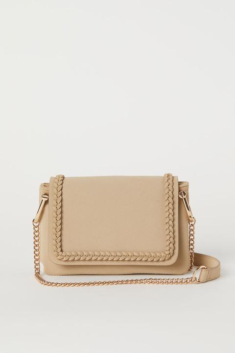 H & M - Borsa Con Tracolla - Beige