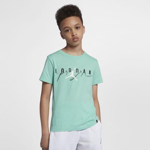 T-shirt Air Jordan - Ragazzo - Verde from Nike on 21 Buttons