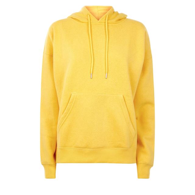 oversized hoodie yellow