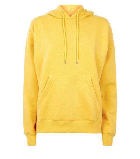 new look yellow hoodie