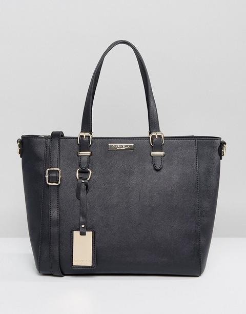 Carvela - Maxi Borsa Con Lati Ad Aletta - Nero