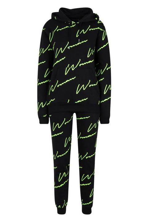 nike all over print tracksuit