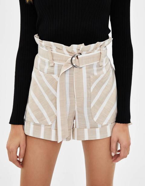 Shorts Con Cintura