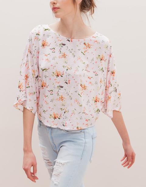 Top Crop Estampado