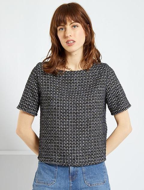 Blouse En Tweed