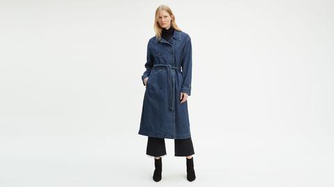Denim Trench Coat from Levi's on 21 Buttons