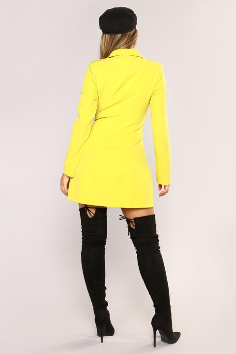 sugar daddy blazer dress