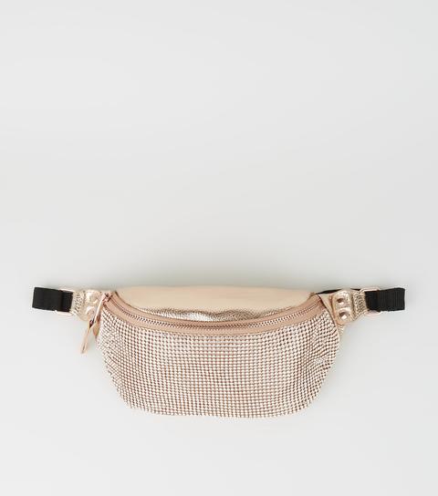 Rose gold shop bum bag