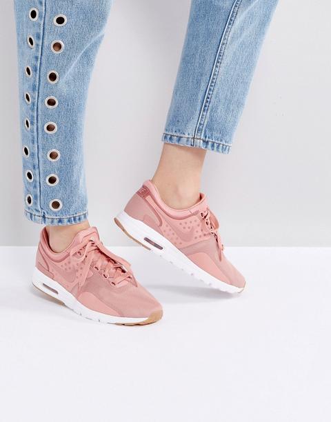 Zapatillas De Deporte En Rosa Sombra Air Max Zero De Nike