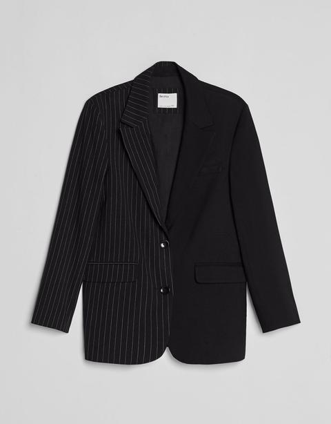 Blazer Oversize Contraste