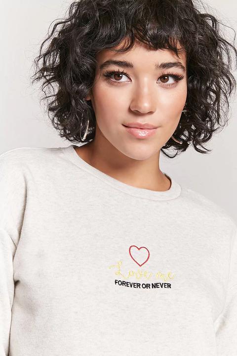 Love Me Graphic Sweatshirt