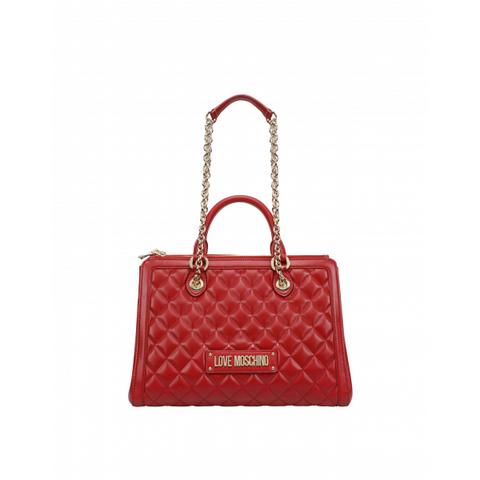 Borsa A Mano In Ecopelle Trapuntata