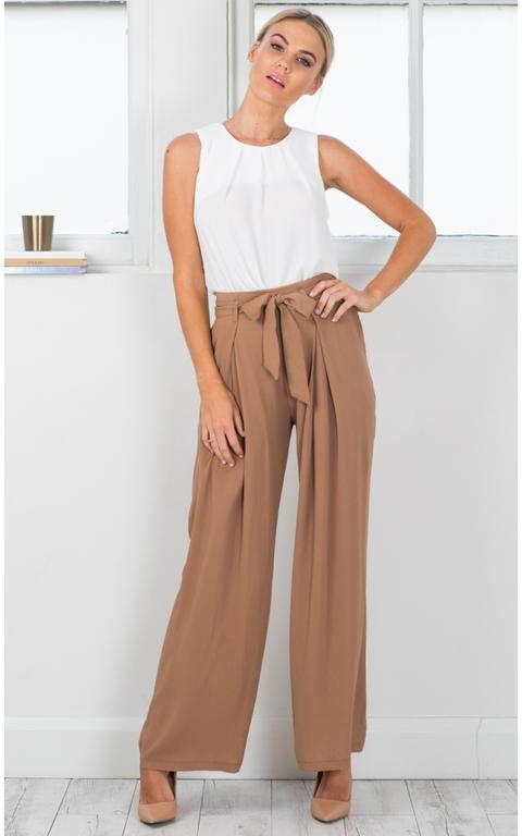 Nine Till Five Pants In Mocha