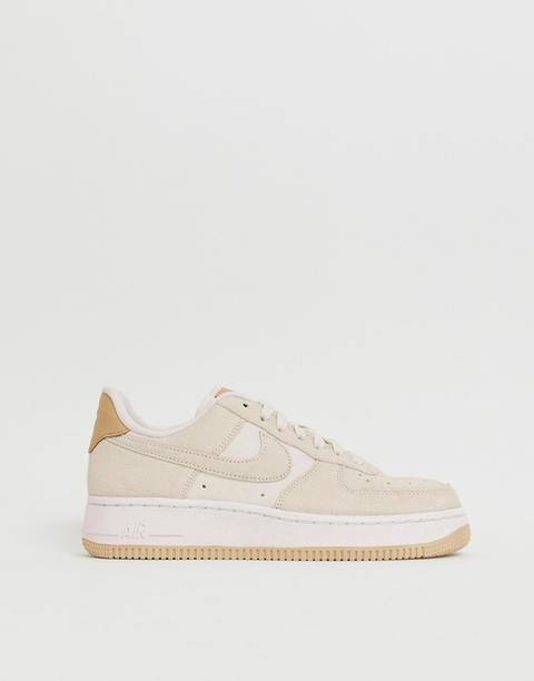 Nike Air Force 1'07 Trainers In Off 