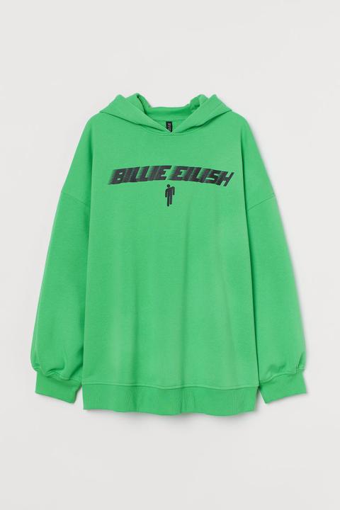 Oversized Hoodie - Green