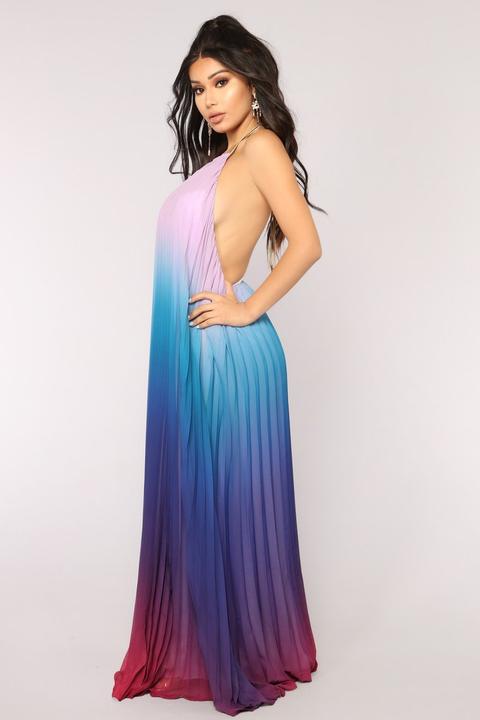 Fashion nova 2025 sunset ombre dress