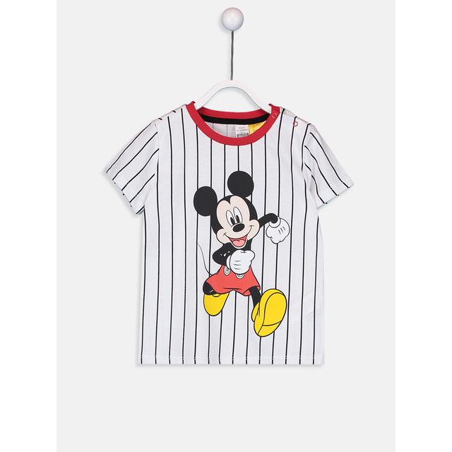 Erkek Bebek Mickey Mouse Baskili Tisort From Lc Waikiki On 21 Buttons