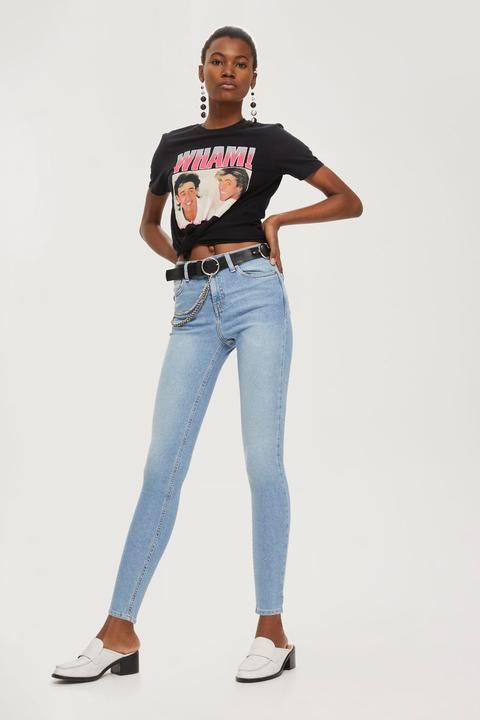 Moto Bleach Jamie Jeans
